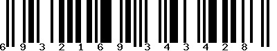 EAN-13 : 6932169343428