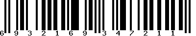 EAN-13 : 6932169347211