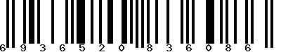 EAN-13 : 6936520836086
