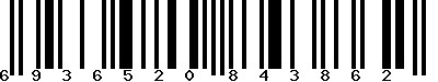 EAN-13 : 6936520843862