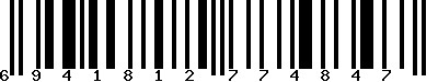 EAN-13 : 6941812774847