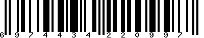 EAN-13 : 6974434220997