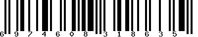 EAN-13 : 6974608318635