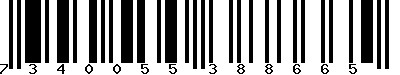 EAN-13 : 7340055388665