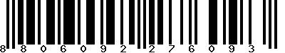 EAN-13 : 8806092276093