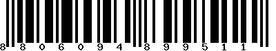 EAN-13 : 8806094899511
