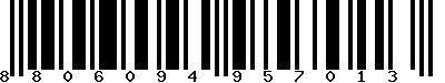 EAN-13 : 8806094957013