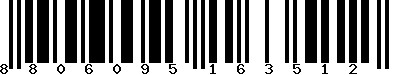 EAN-13 : 8806095163512