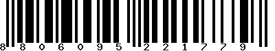 EAN-13 : 8806095221779