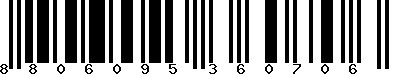 EAN-13 : 8806095360706