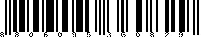 EAN-13 : 8806095360829