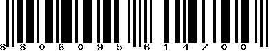 EAN-13 : 8806095614700