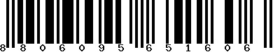 EAN-13 : 8806095651606