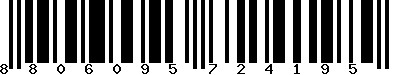 EAN-13 : 8806095724195